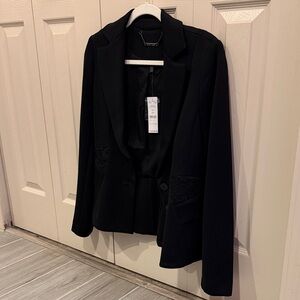 White House Black Market Elegant Black Blazer